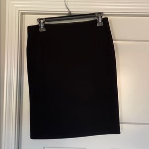 Loft black skirt